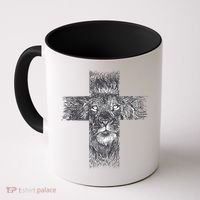 Lion Cross Coffee Mug thumb 0