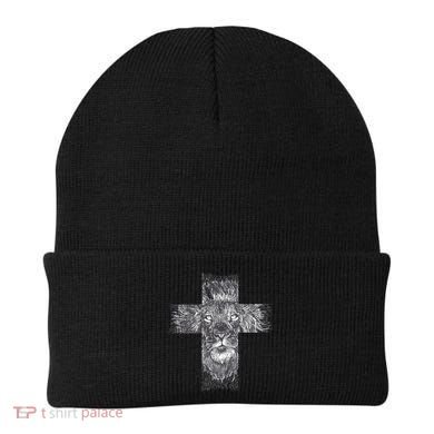 Lion Cross Beanie