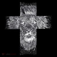 Lion Cross Women's Hoodie thumb 2