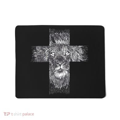 Lion Cross Mousepad