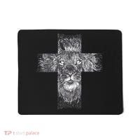 Lion Cross Mousepad thumb 0