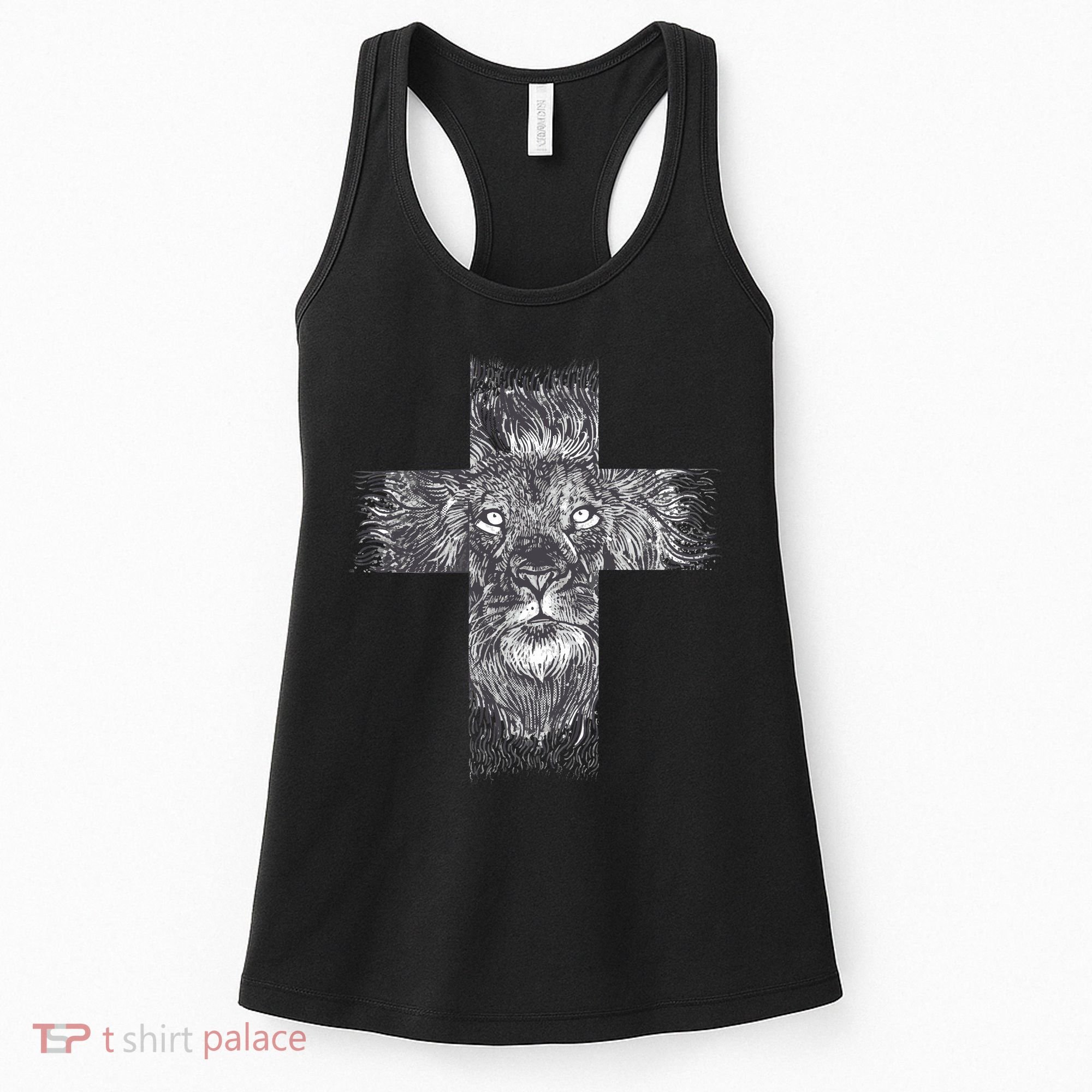 Lion Cross Women's Tank Top