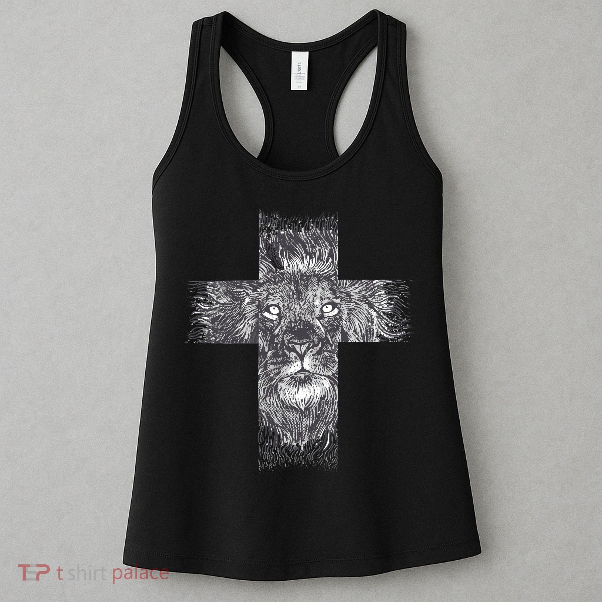 Lion Cross Women's Tank Top