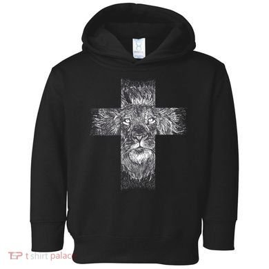 Lion Cross Toddler Hoodie