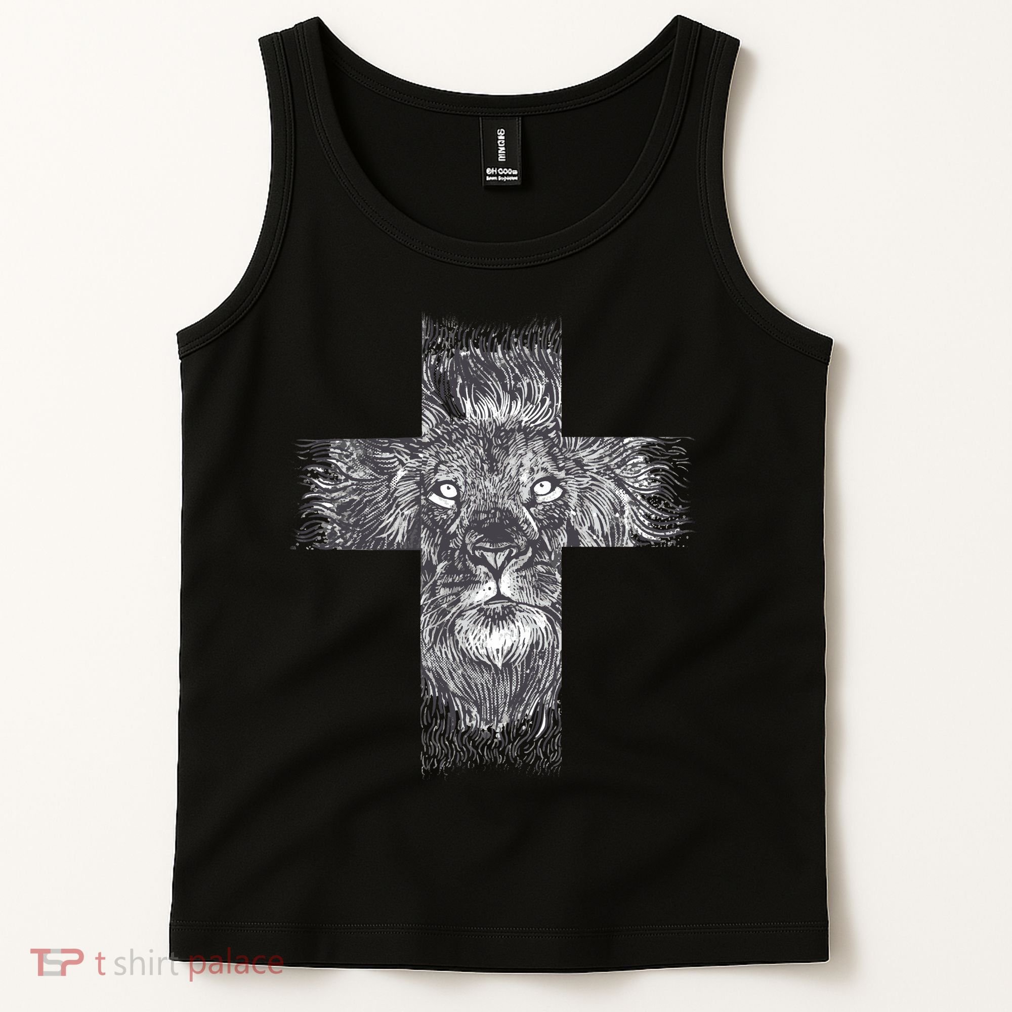 Lion Cross Tank Top