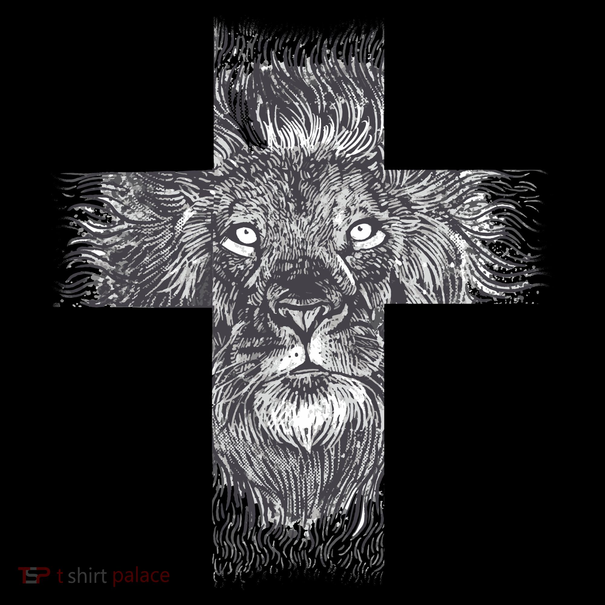 Lion Cross Tank Top