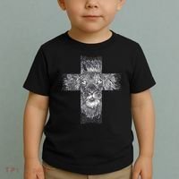 Lion Cross Toddler T-Shirt thumb 2