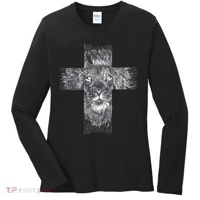 Lion Cross Women's Long Sleeve Shirt