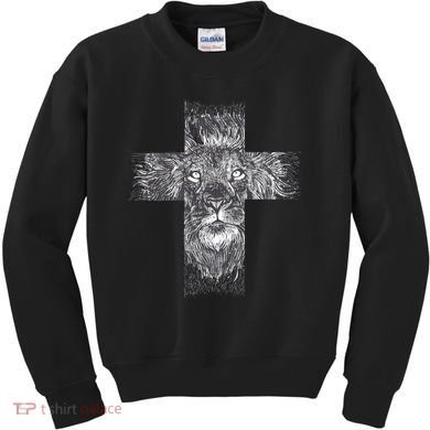 Lion Cross Kids Sweatshirt