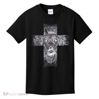 Lion Cross Kids T-Shirt