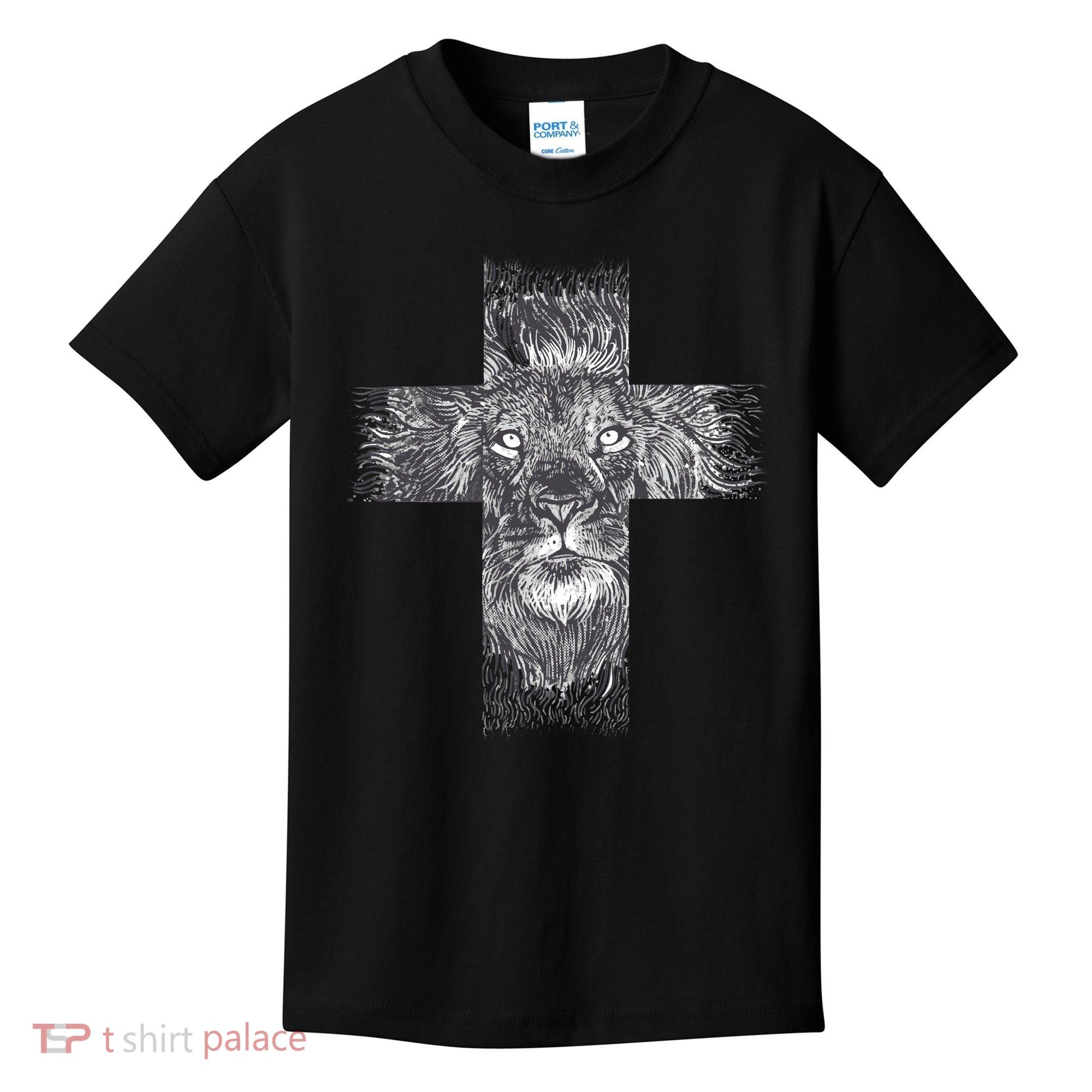 Lion Cross Kids T-Shirt