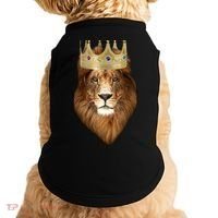 Lion Gold Crown King Of The Jungle Doggie Tank thumb 0