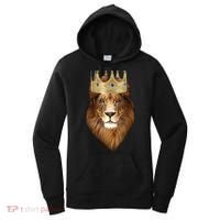 Lion Gold Crown King Of The Jungle Women's Hoodie thumb 0