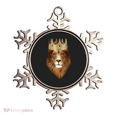 Lion Gold Crown King Of The Jungle Ornament