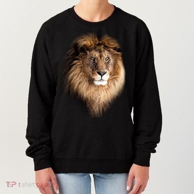 Lion Head Graphic Women's Sweatshirt