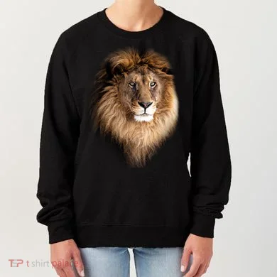 Lion Head Graphic Women's Sweatshirt
