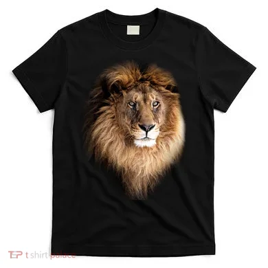 Lion Head Graphic T-Shirt