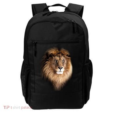 Lion Head Graphic Backpack