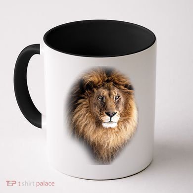 Lion Head Graphic Coffee Mug