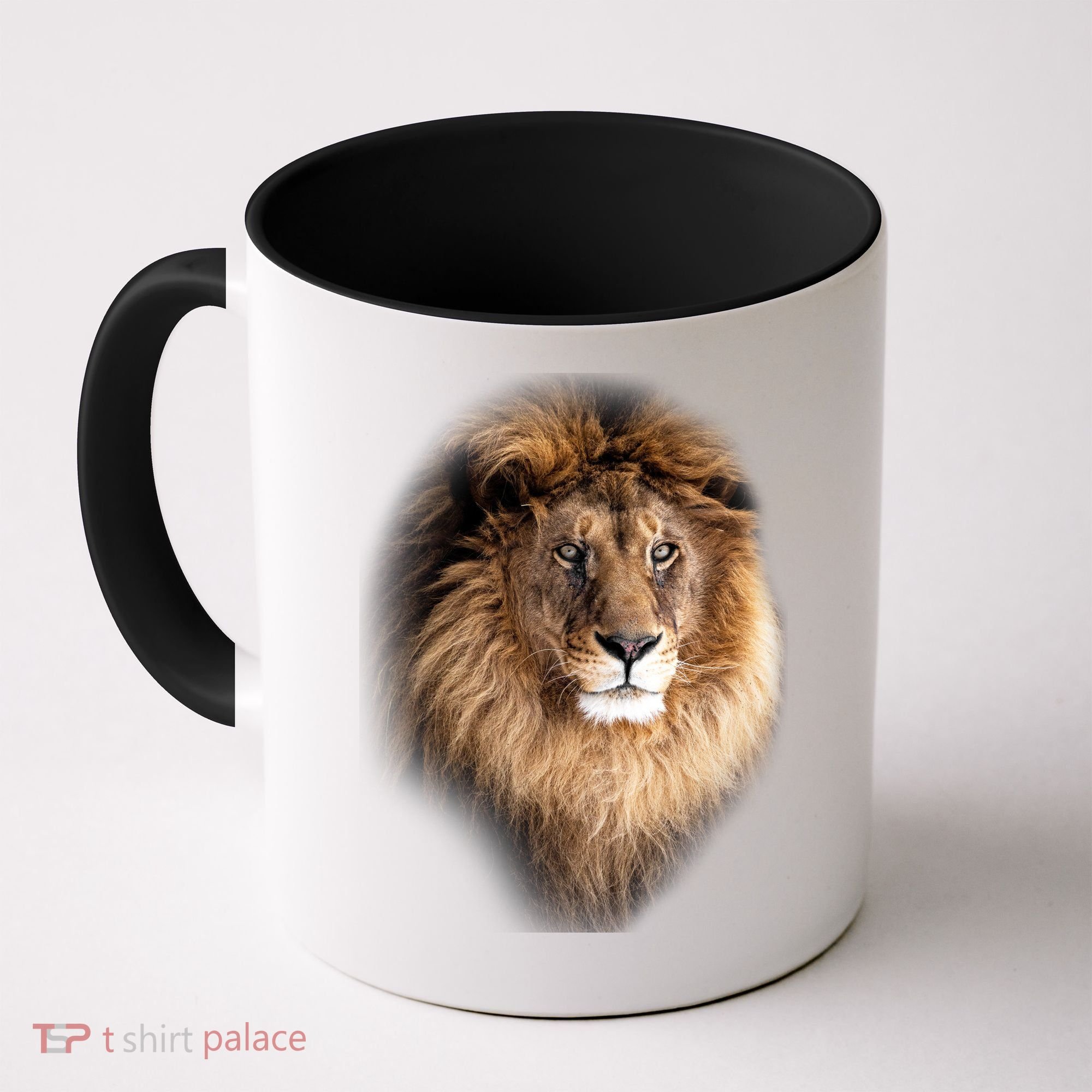 Lion Head Graphic Coffee Mug
