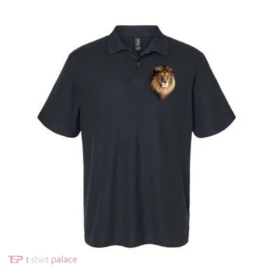 Lion Head Graphic Polo