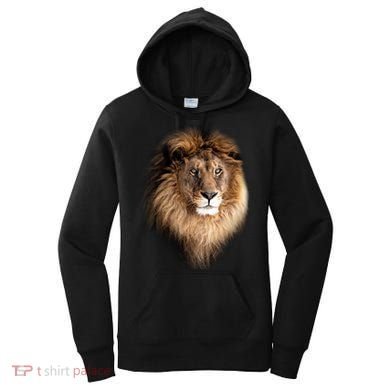 Lion Head Graphic Women's Hoodie