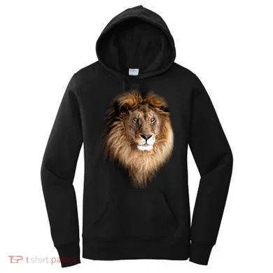 Lion Head Graphic Women's Hoodie