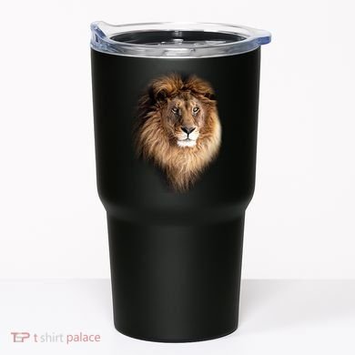 Lion Head Graphic Tumbler