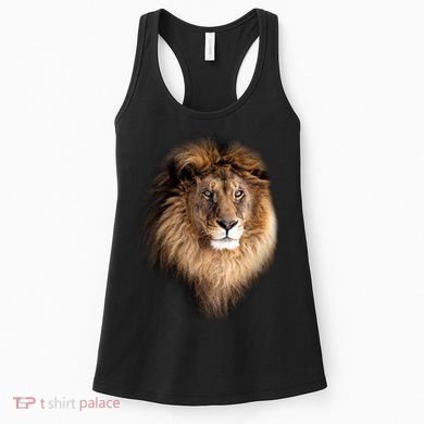Lion Head Graphic Women's Tank Top