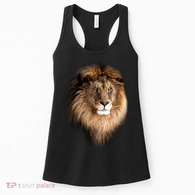 Lion Head Graphic Women's Tank Top