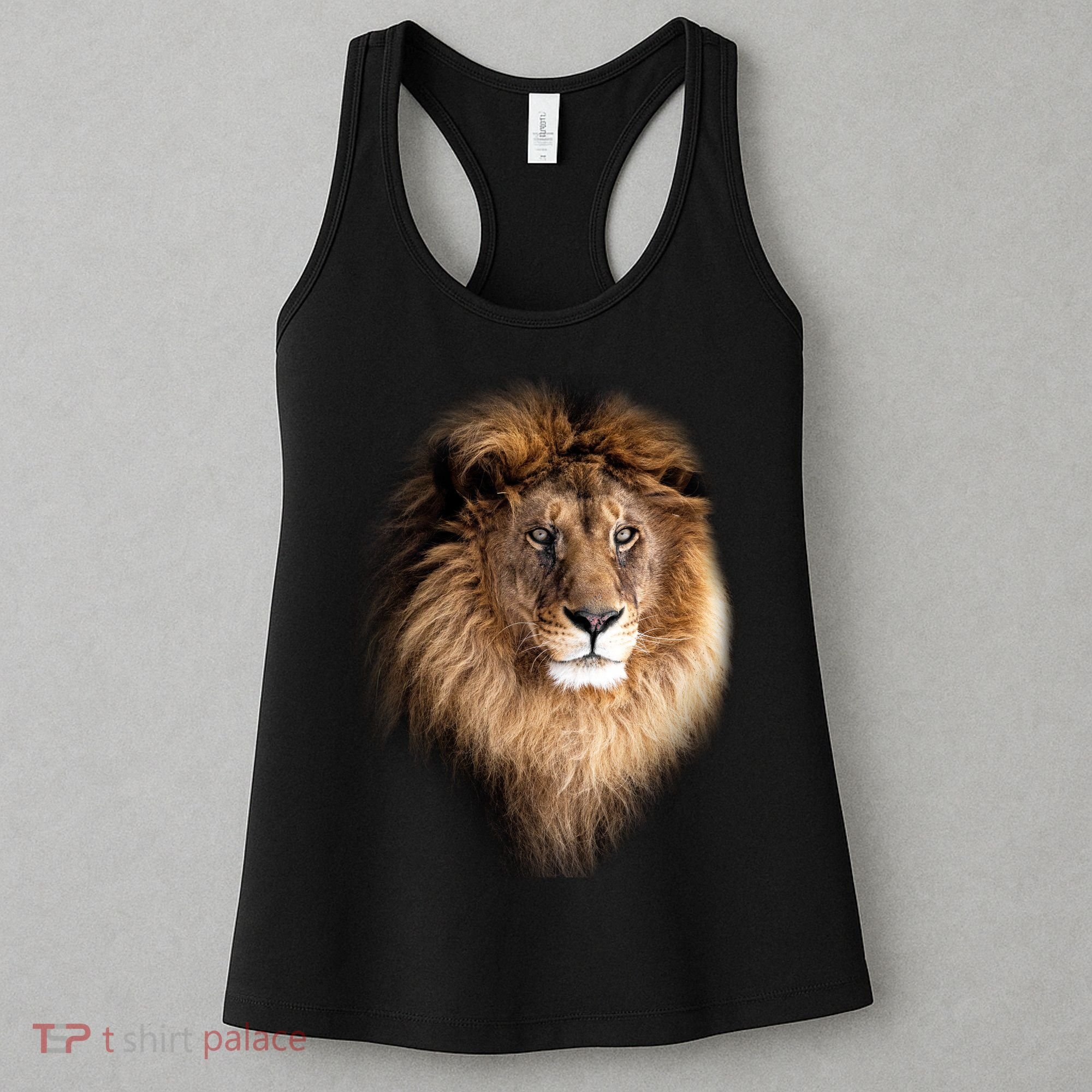 Lion Head Graphic Women's Tank Top