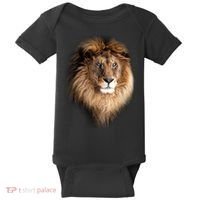 Lion Head Graphic Baby Bodysuit thumb 0