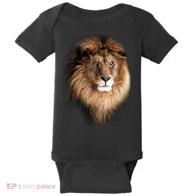 Lion Head Graphic Baby Bodysuit
