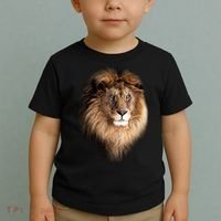 Lion Head Graphic Toddler T-Shirt thumb 2