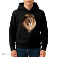 Lion Head Graphic Kids Hoodie thumb 4