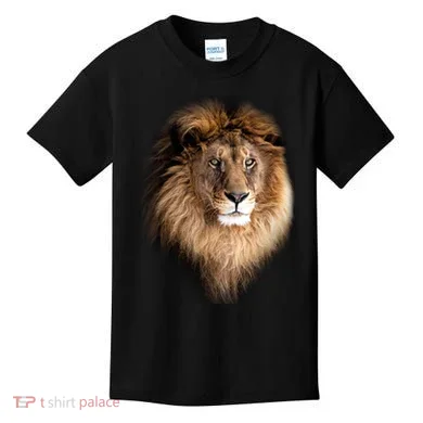 Lion Head Graphic Kids T-Shirt