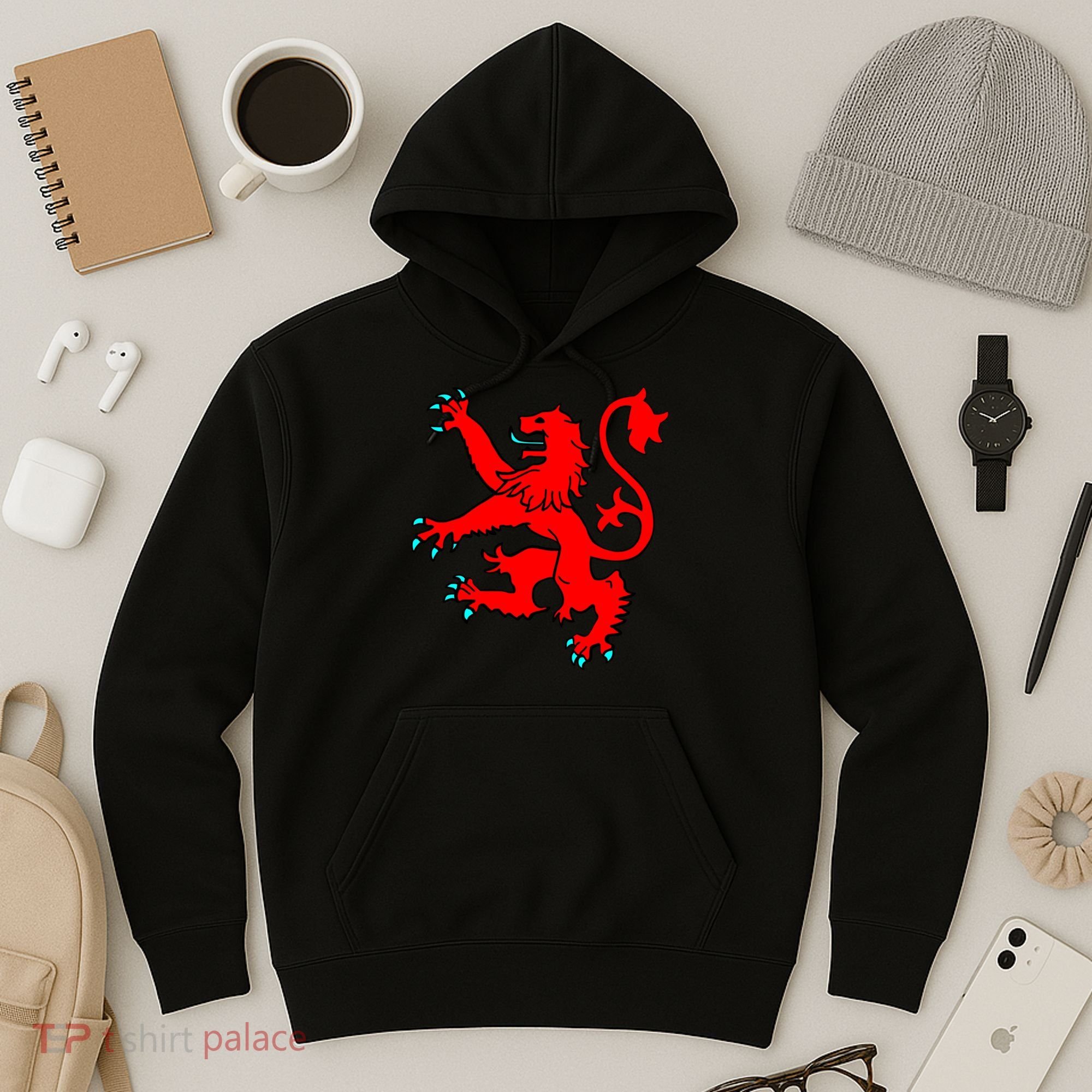 Lion Rampant of Scotland Hoodie