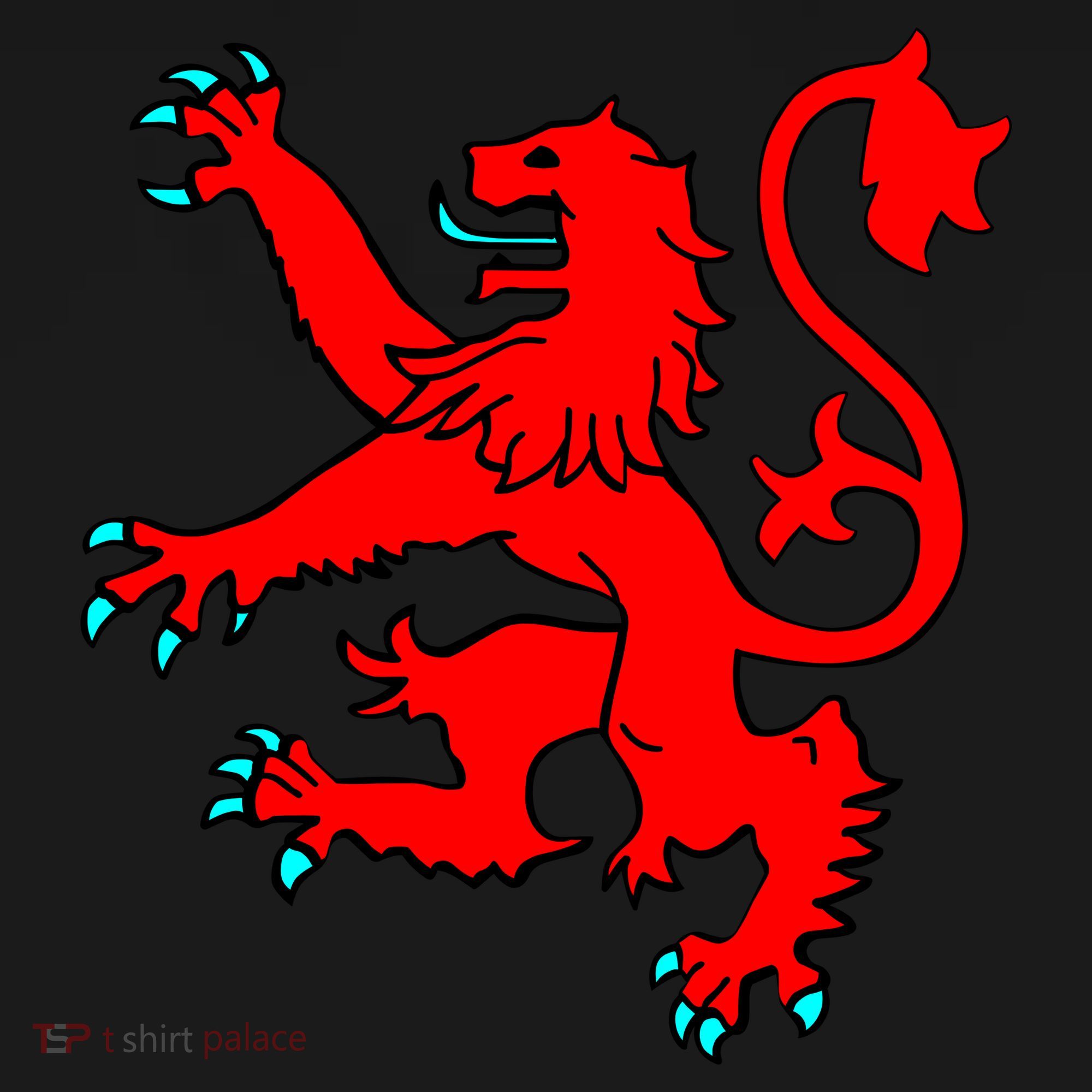 Lion Rampant of Scotland Backpack