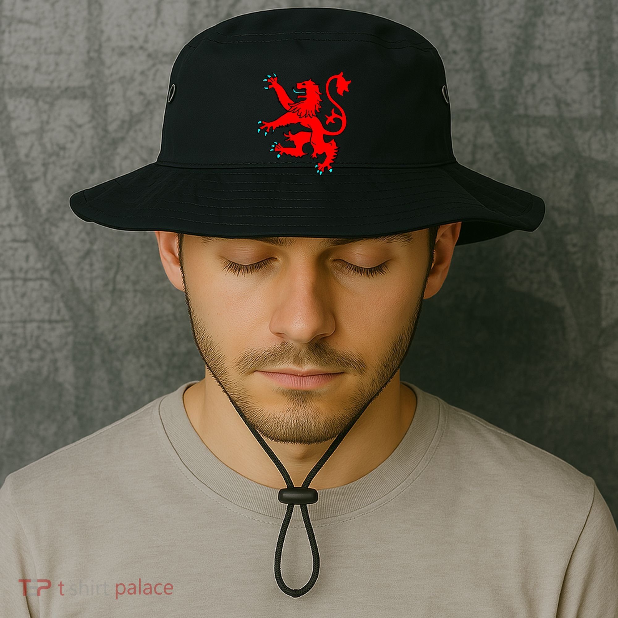 Lion Rampant of Scotland Bucket Hat