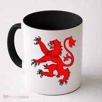 Lion Rampant of Scotland Coffee Mug thumb 0