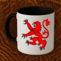 Lion Rampant of Scotland Coffee Mug thumb 2
