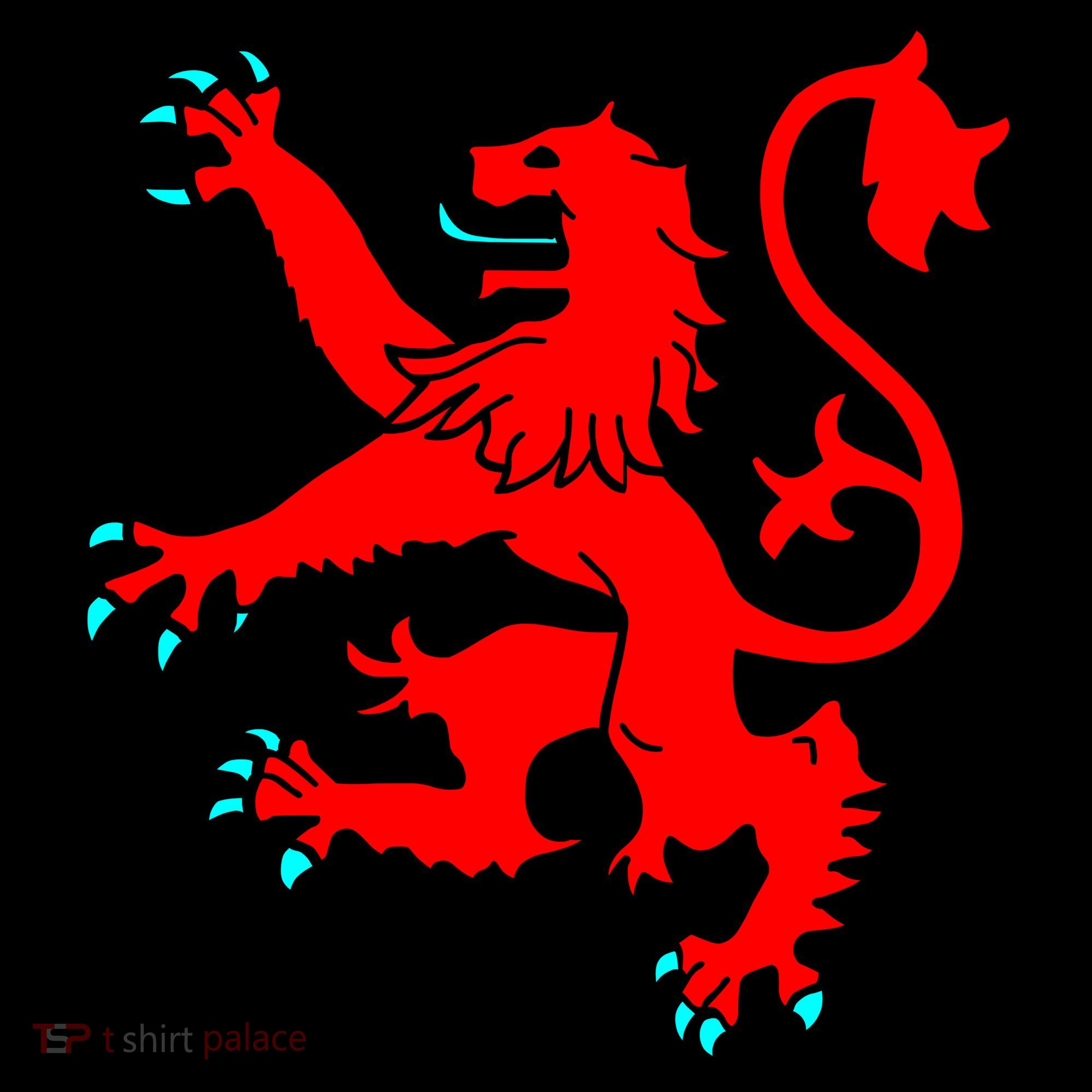 Lion Rampant of Scotland Coaster