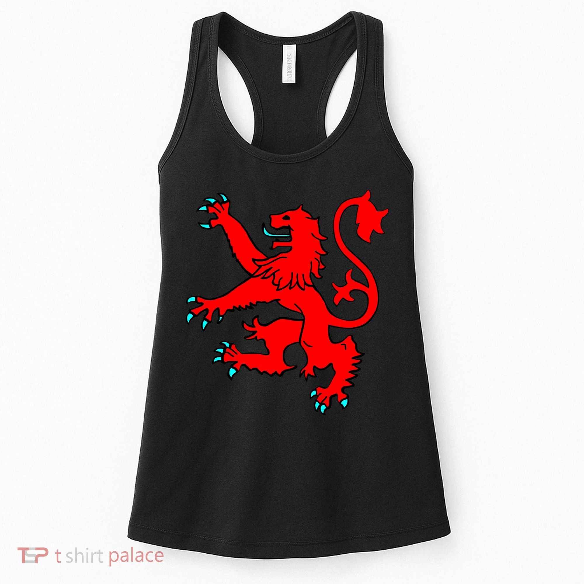 Lion Rampant of Scotland Women's Tank Top