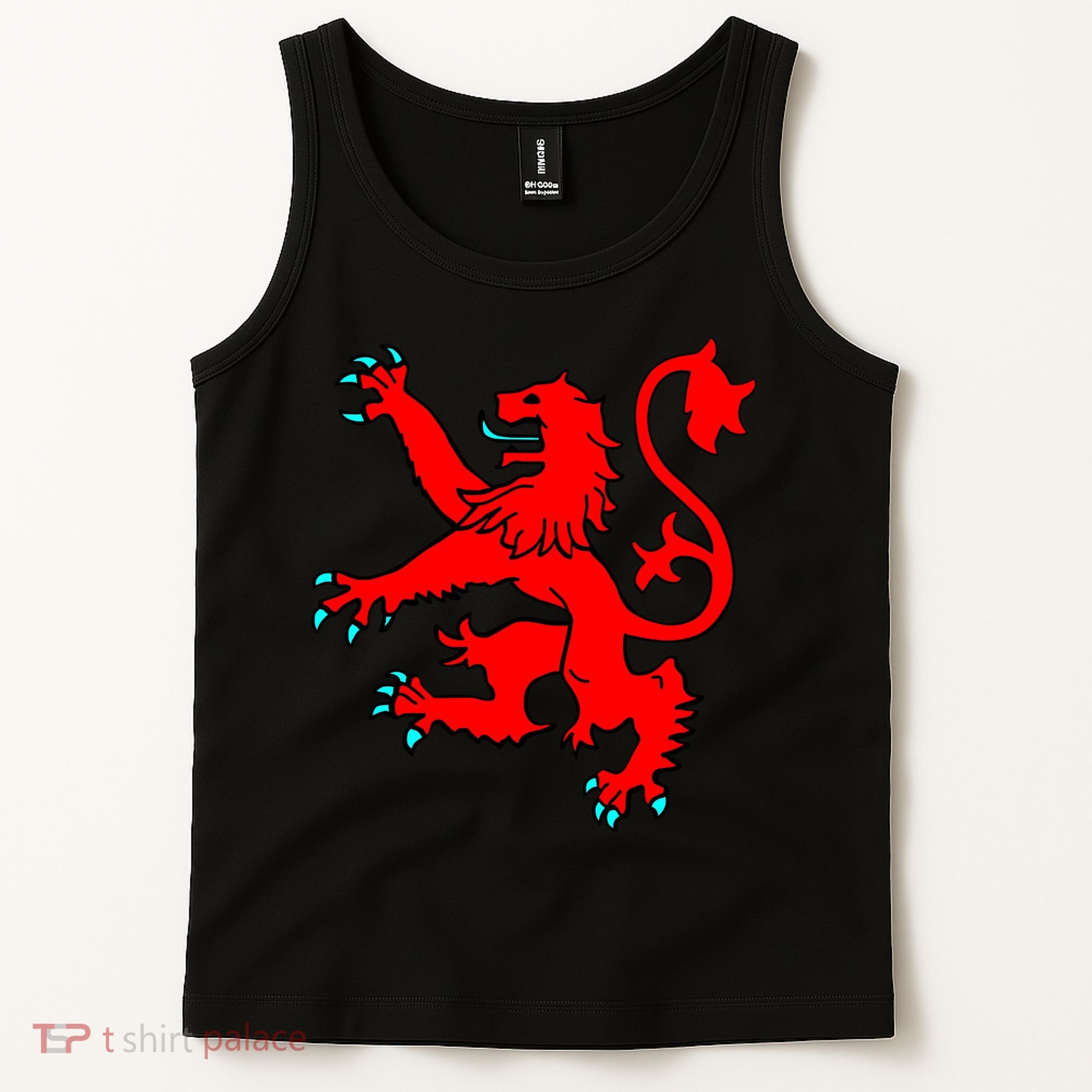 Lion Rampant of Scotland Tank Top