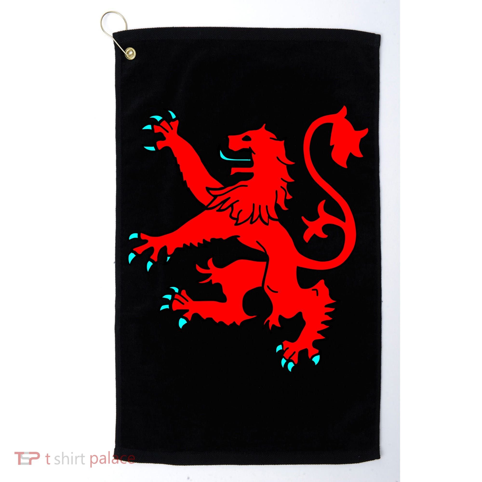Lion Rampant of Scotland Golf Towel