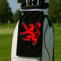 Lion Rampant of Scotland Golf Towel thumb 2