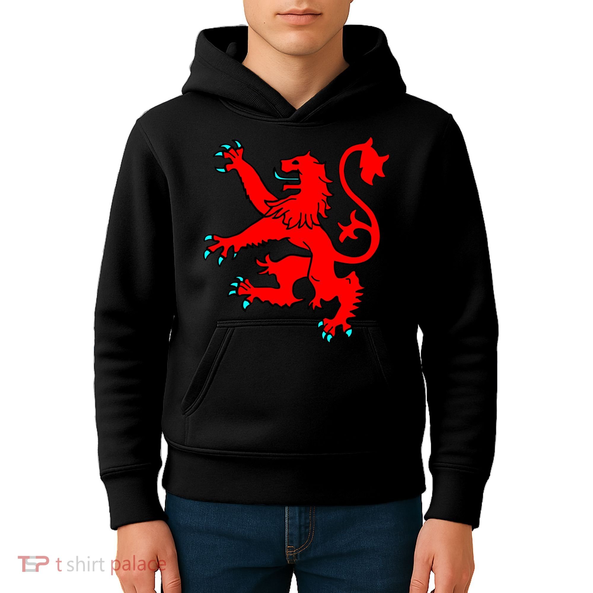 Lion Rampant of Scotland Kids Hoodie