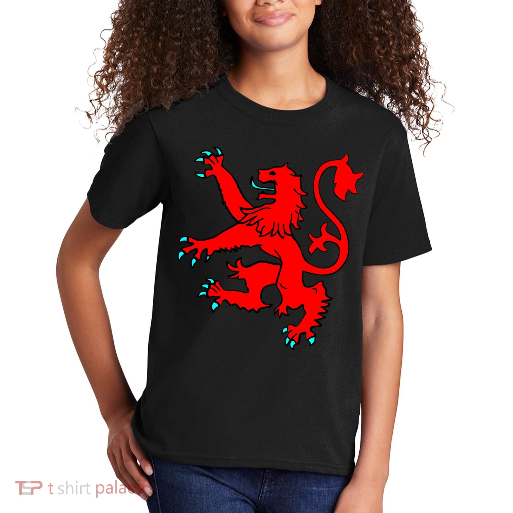 Lion Rampant of Scotland Kids T-Shirt