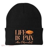Life Is Pain Au Chocolat Beanie thumb 0
