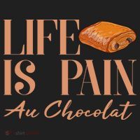 Life Is Pain Au Chocolat Beanie thumb 2